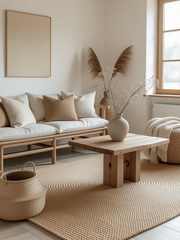 natural warmth and texture