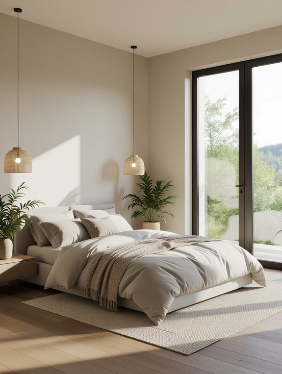 nature inspired bedroom serenity
