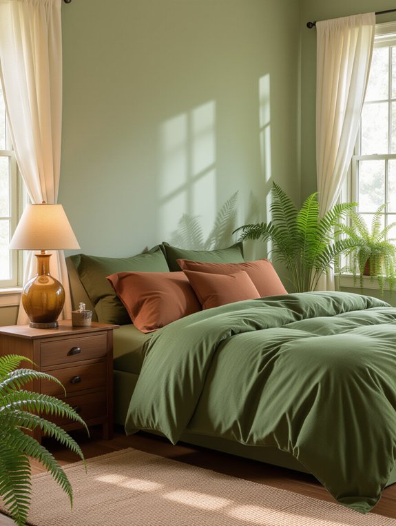 nature inspired calming colors