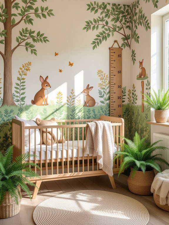 nature themed height tracking