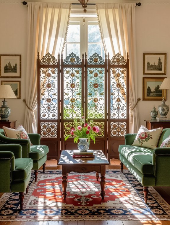 nostalgic artistic space separators