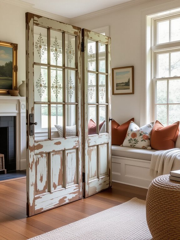 nostalgic stylish room dividers