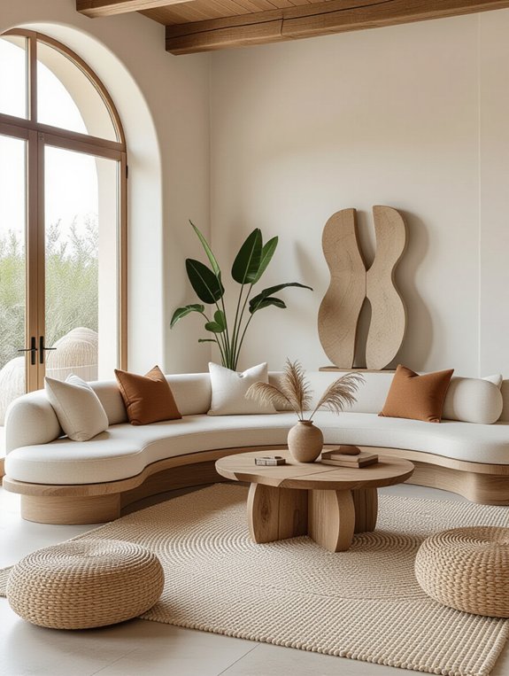 organic shapes enhance harmony