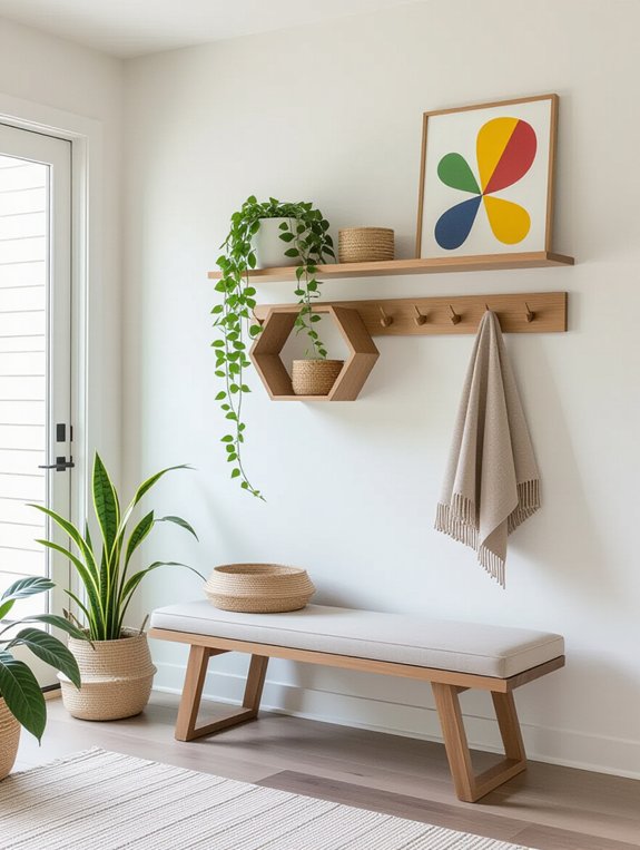 organized entryway storage solutions