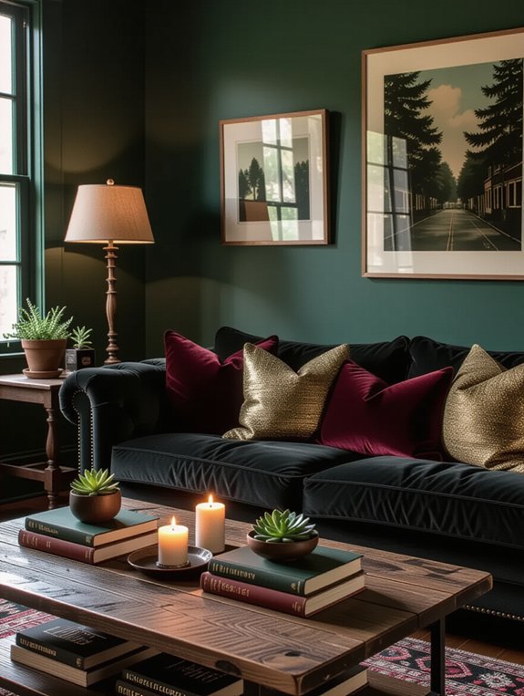 personalized cozy living space