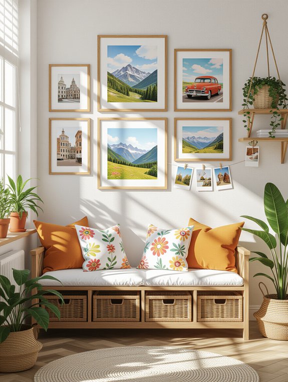 personalized creative photo display