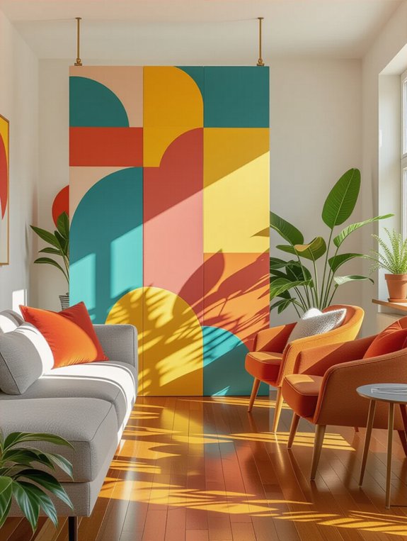 playful artwork transforms spaces