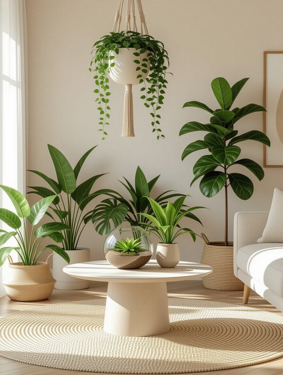 revitalizing indoor plant decor