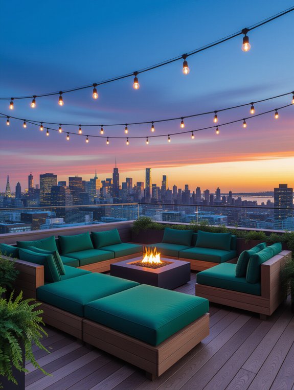 rooftop scenic relaxation lounge