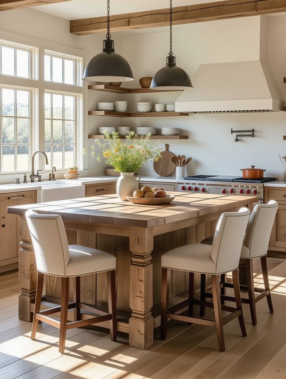 rustic charm kitchen centerpiece