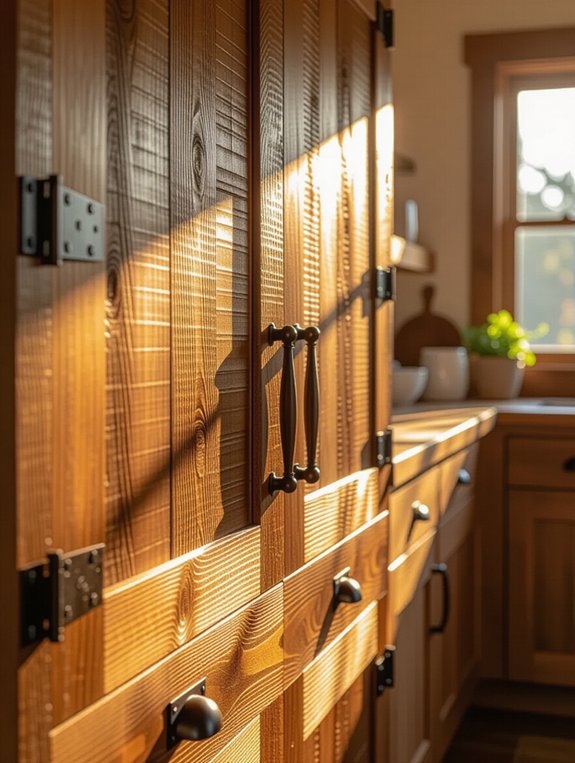 rustic eco friendly kitchen cabinets