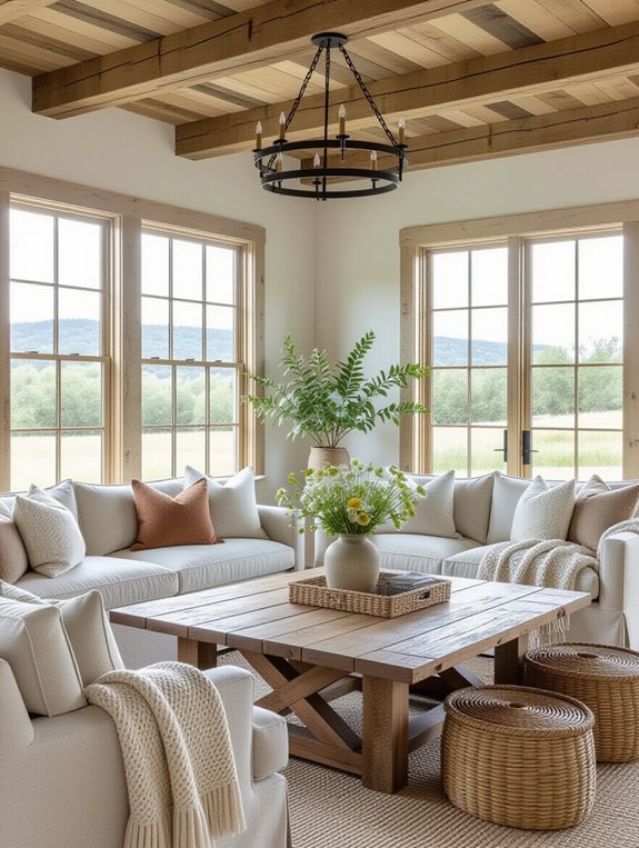 rustic natural living space