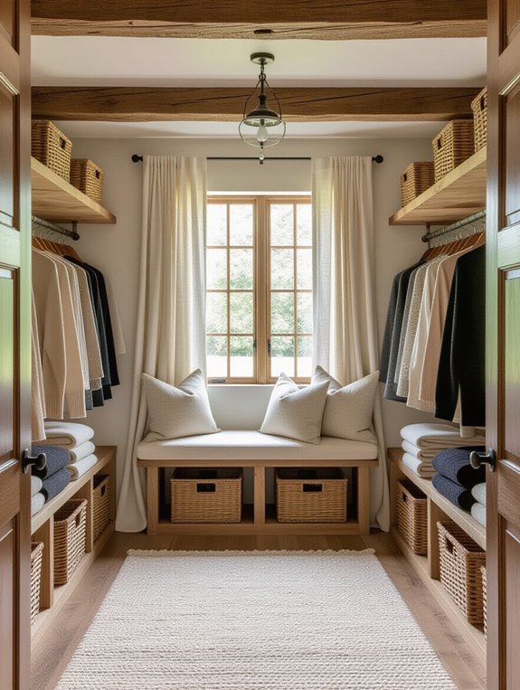 rustic wood and textures