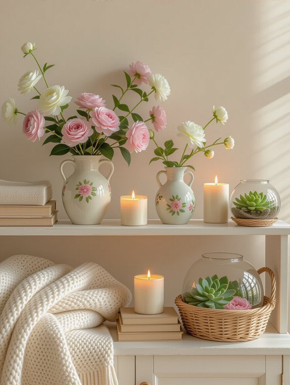 seasonal shelf decor ideas