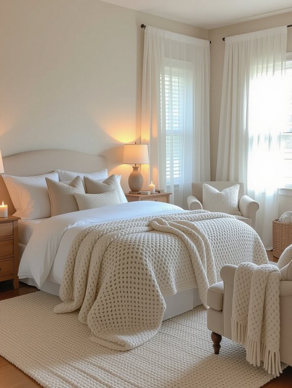 serene and functional workspace