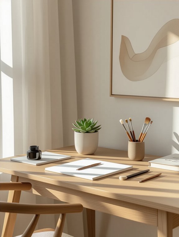 serene minimalistic sophistication achieved