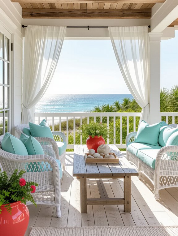 serene seaside living style