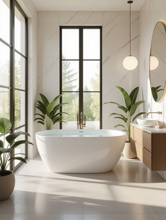 serene simple functional sanctuary