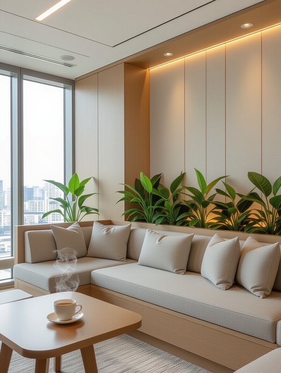 serene work environment design