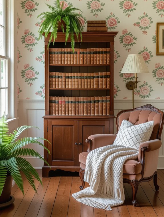 showcase old books elegantly