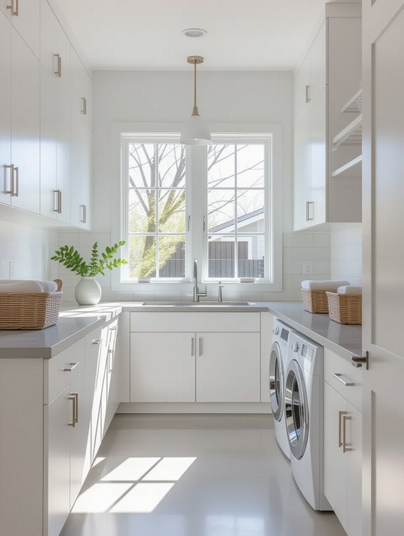 sleek efficient clutter free space