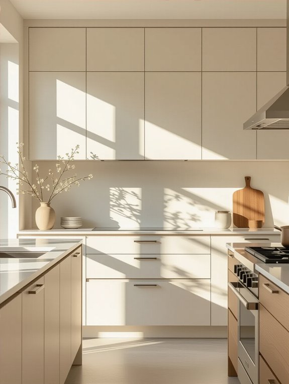 sleek elegant kitchen design