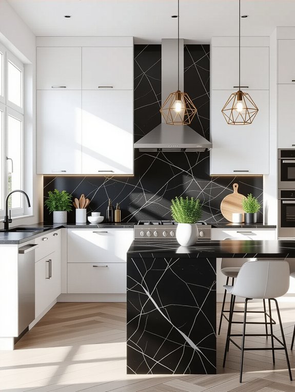 sleek functional uncluttered design