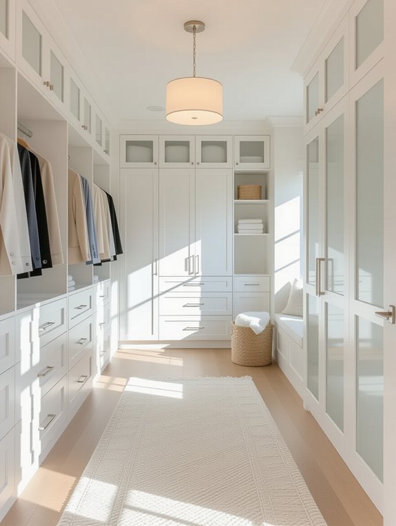 sleek minimalism enhances tranquility