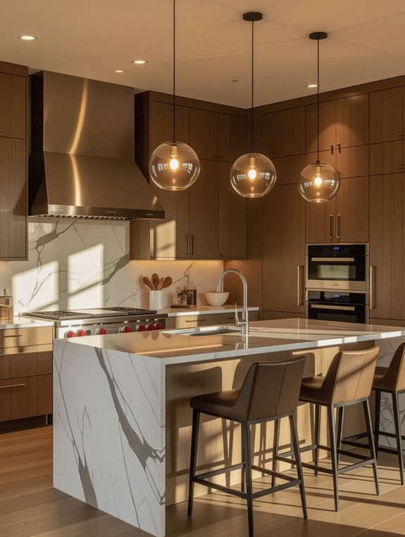 sleek modern recessed lighting