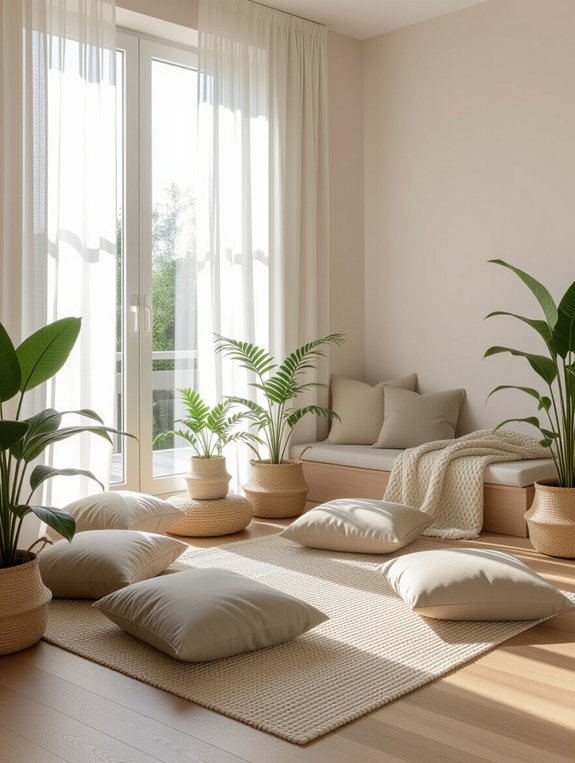 soft textiles enhance tranquility