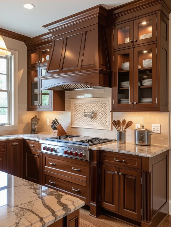 sophisticated cherry wood elegance