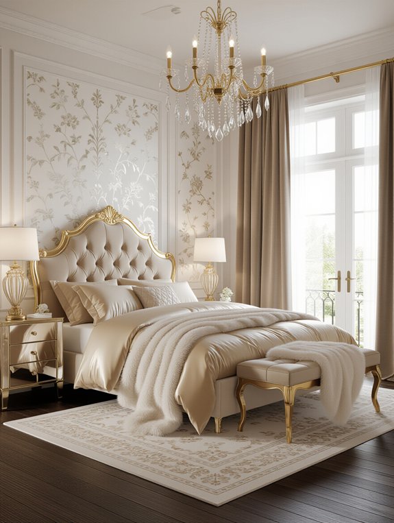 sophisticated luxurious bedroom design