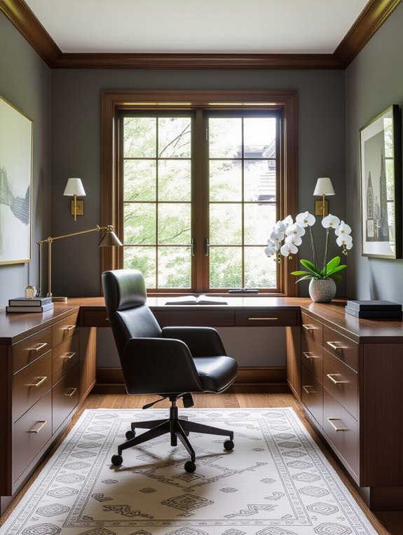 sophisticated professional work environment