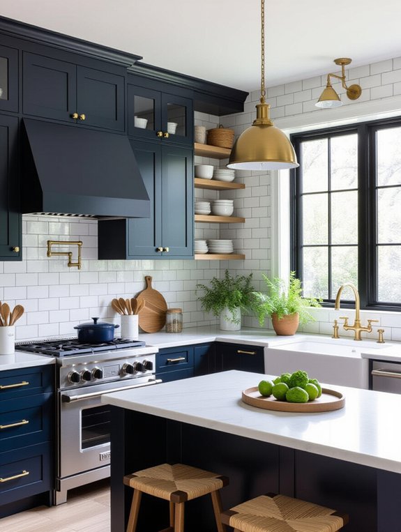 stylish and efficient cabinetry