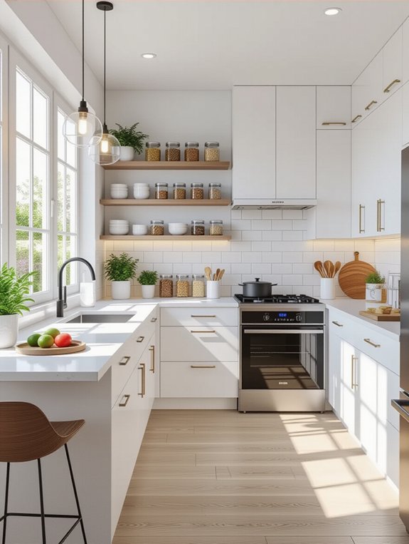 stylish and functional pantry