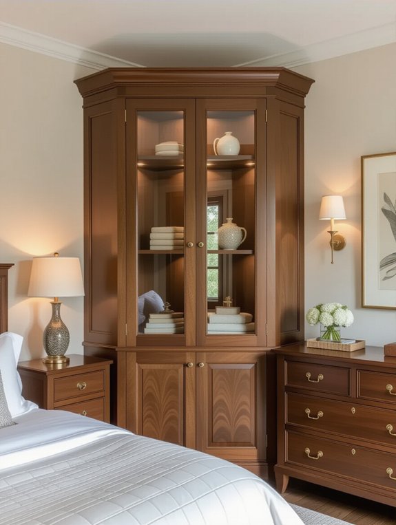 stylish corner storage solution