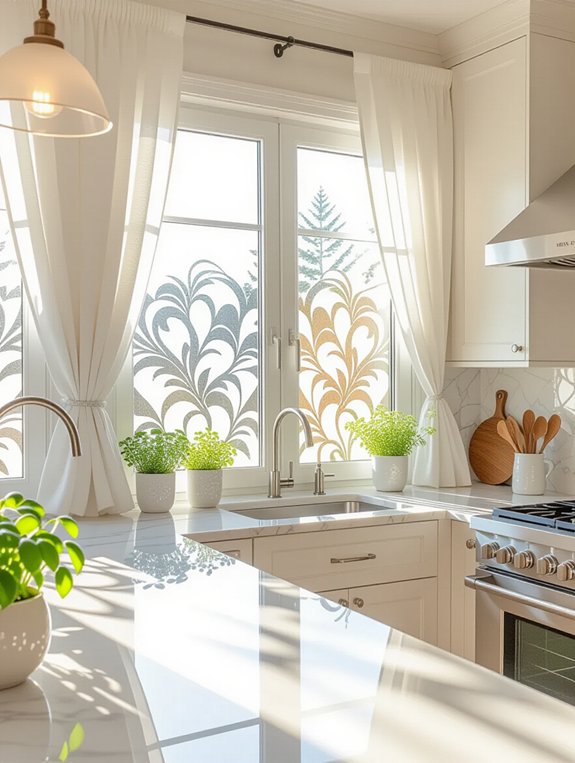 stylish privacy window film