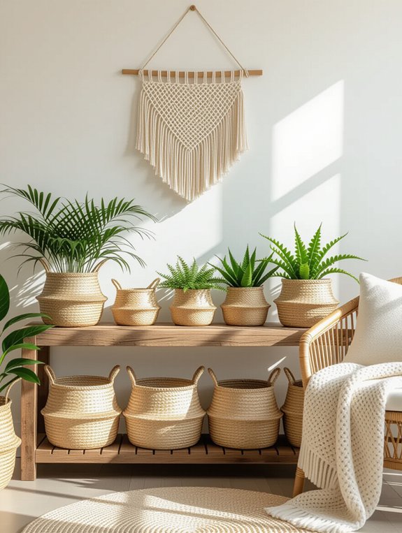 stylish storage with baskets