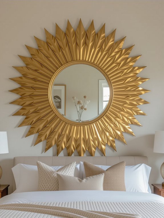 stylish sunburst mirror designs
