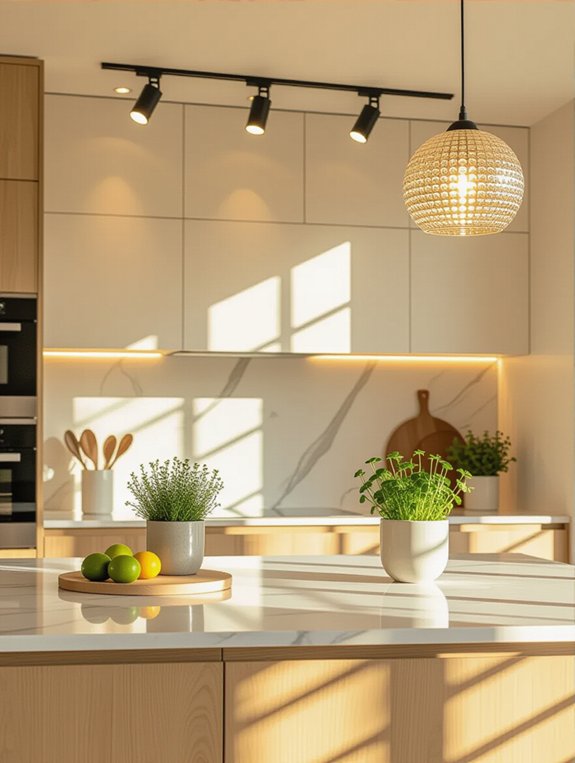 targeted lighting for kitchens