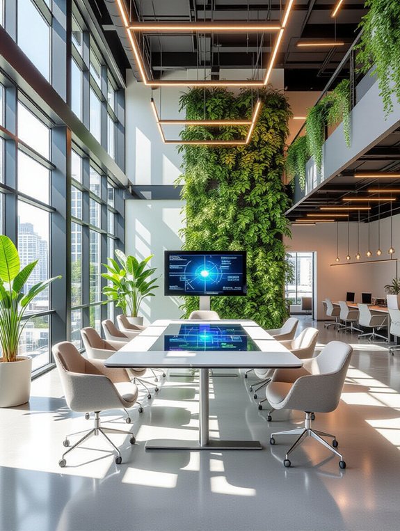 tech enhanced office environments