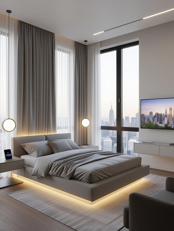 tech savvy bedroom enhancements