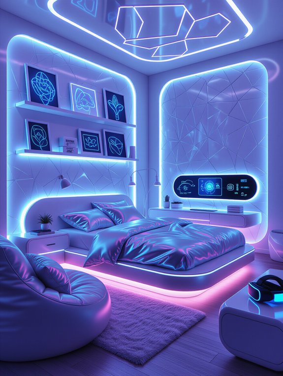 tech savvy bedroom transformation