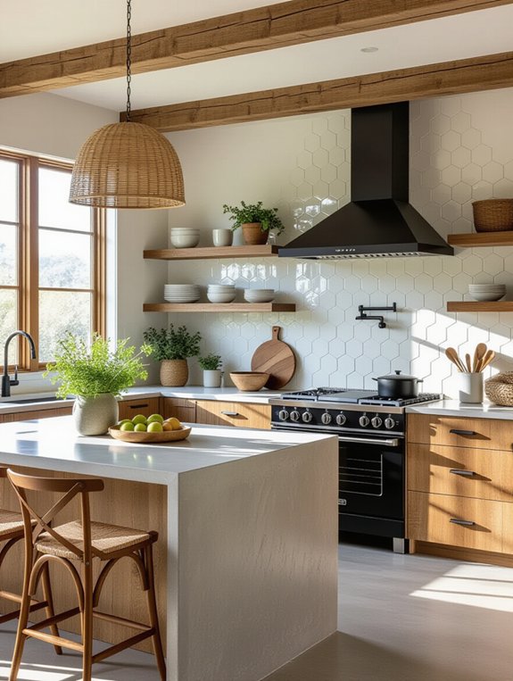 textured surfaces enhance kitchen appeal