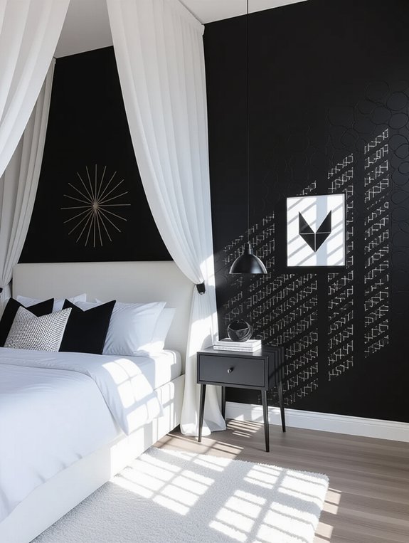 timeless black and white elegance