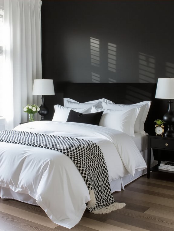 timeless black and white elegance