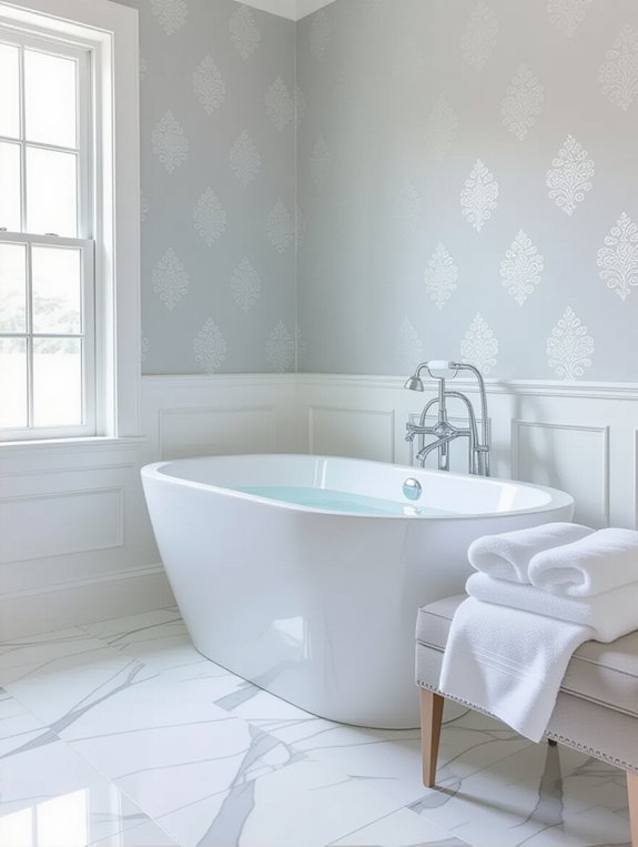 timeless grey and white elegance