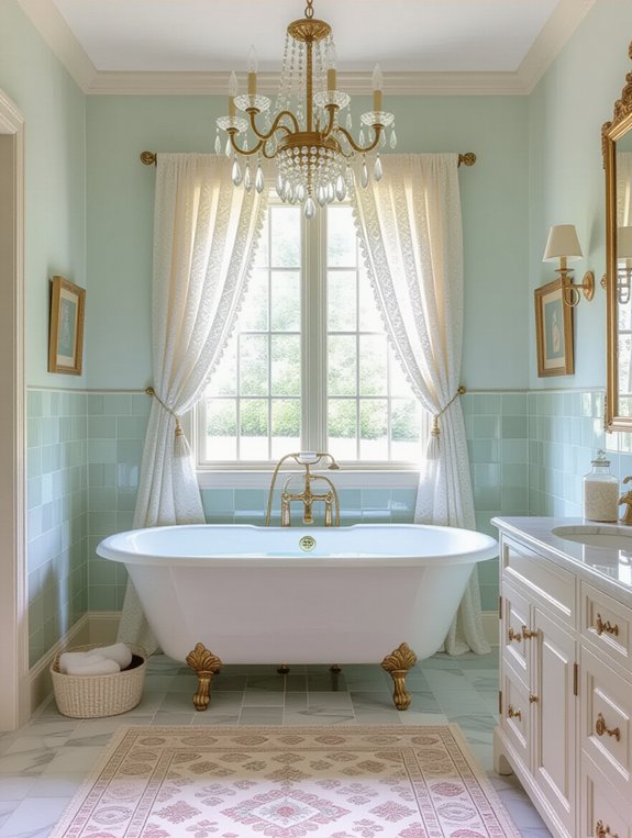 timeless vintage bathroom design