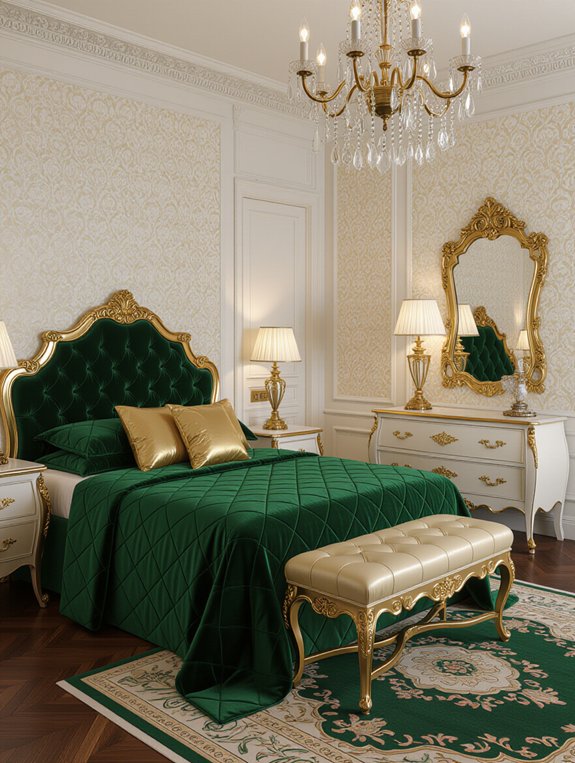 timeless vintage bedroom elegance