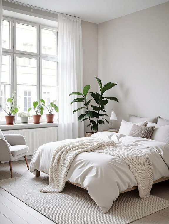 transform bedroom with greenery